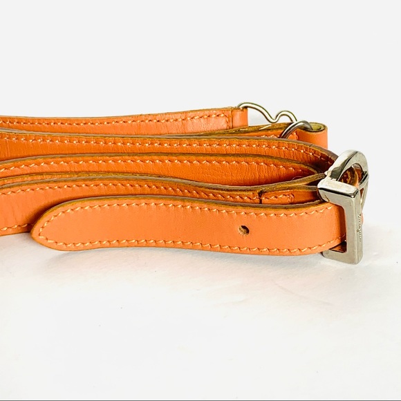 Salvatore Ferragamo Leather Shoulder Strap EUC - Picture 2 of 6